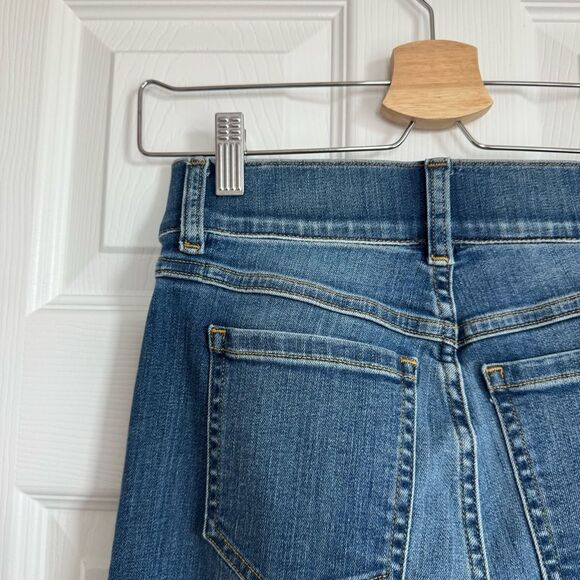 NWT SPANX 20407 Seamed Front Wide Leg in Vintage Indigo Pull-on Jeans Size XS - Picture 12 of 15